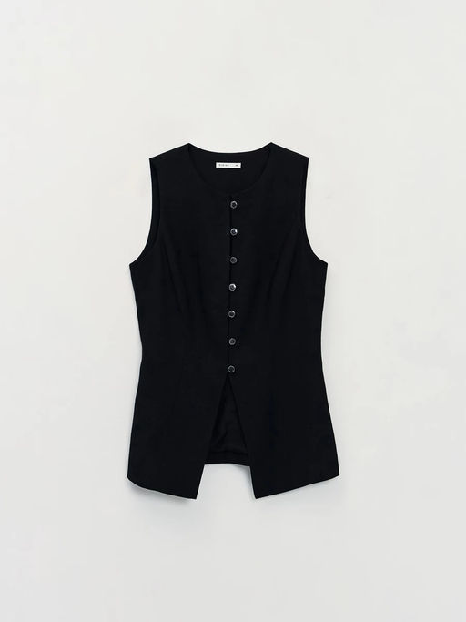 Приталенный жилет из вискозы / Zarina