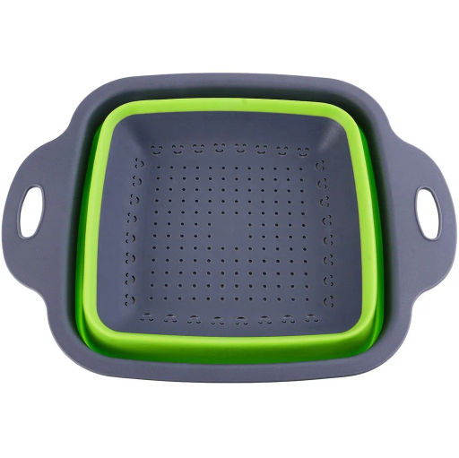 Дуршлаг силикон с ручками, Зелёный MB 31490-1 MAYER & BOCH - Mayer&boch фото 2