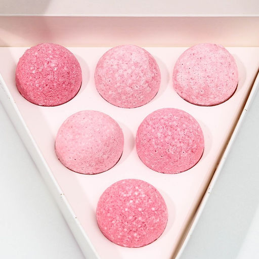 Бомбочки для ванны С любовью, 6?20 г, аромат нежный десерт, Чистое счастье  фото 5