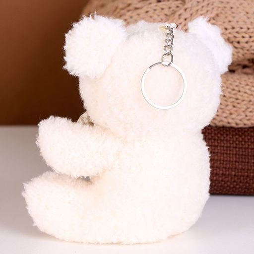 Мягкая игрушка Мишка на брелоке, 12 см, цвет МИКС - Simaland фото 3