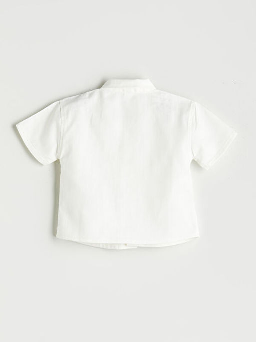 Cepli K?sa Kollu Erkek Bebek G?mlek