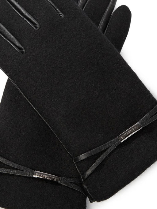 Перчатки женские 100% ш IS0150 black - Eleganzza фото 3