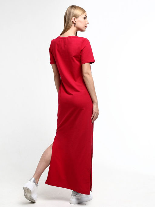 Платье из  трикотажного полотна стрейч - F5 фото 4