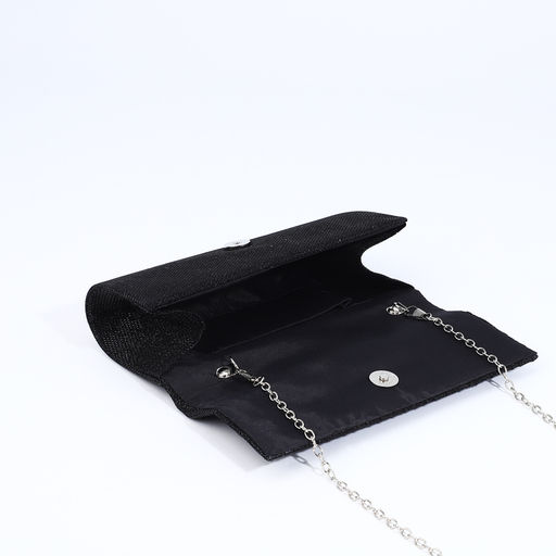 Сумка женская на магните, чёрная