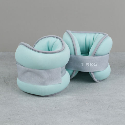 Утяжелители для рук и ног Woohooo FitLimbs II / W1.5-1.5BB / набор 2 шт / 3 кг (1,5х1,5) / наполнитель песок / голубой/уп 5/ - ГалеонТрейд фото 3