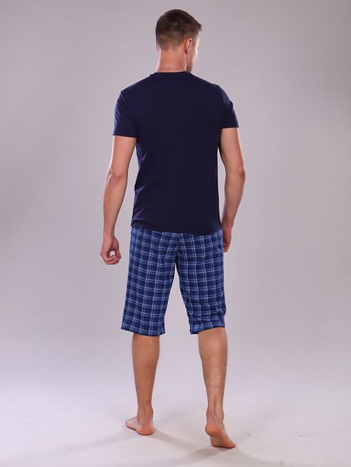 РАСПРОДАЖА Бриджи_мужские_Ш331/синий - Ihomelux фото 2