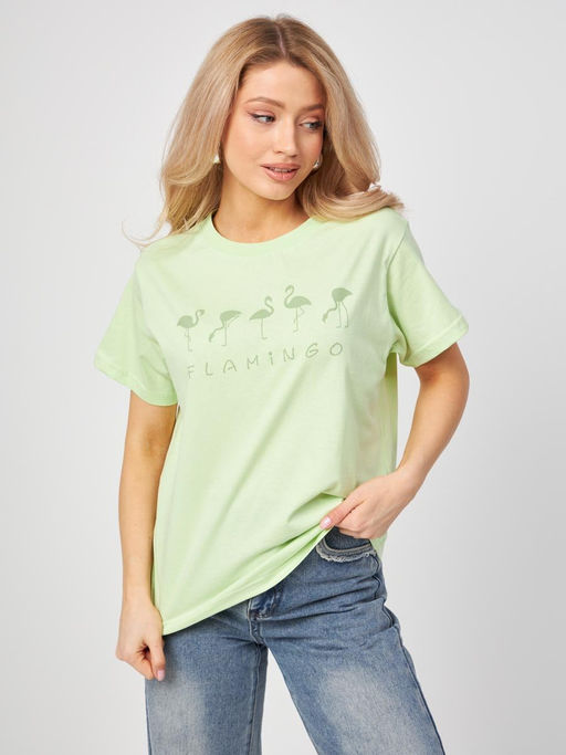 Футболка женская арт. 12722/Flamingo