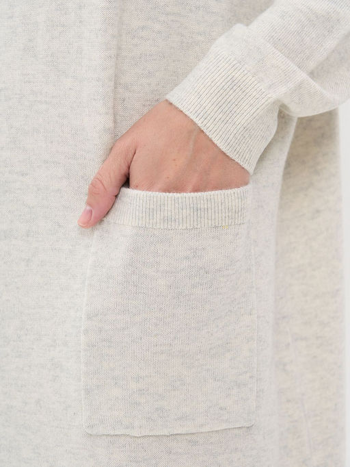 Платье женское 5252-2543. бело-серый