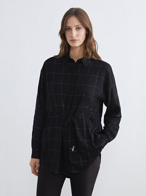 Ekose Kad?n G?mlek Tunik