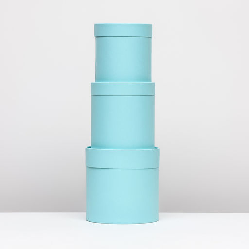 Набор коробок 3 в 1 без окна, аквамарин 21 х 21 - 16 х 16 см - Simaland фото 8