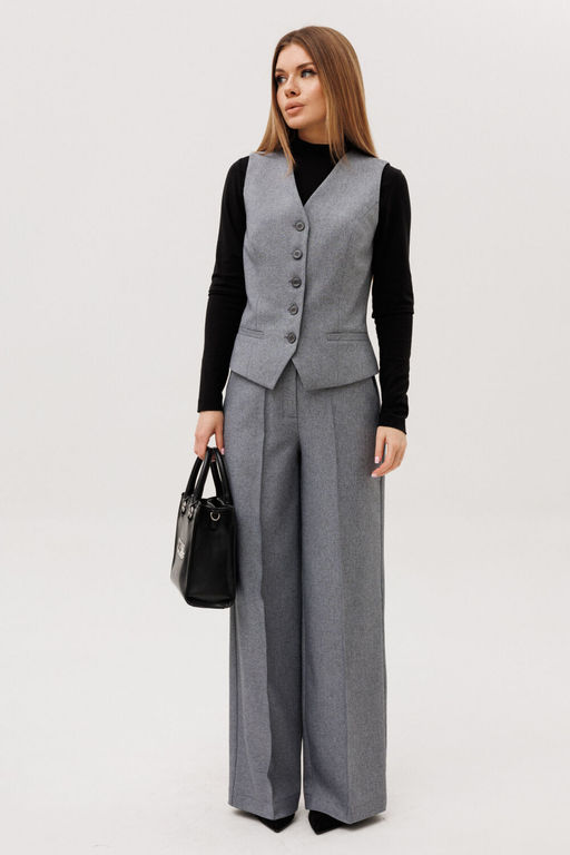 Брюки AmberA 1125-4 серый фото 5