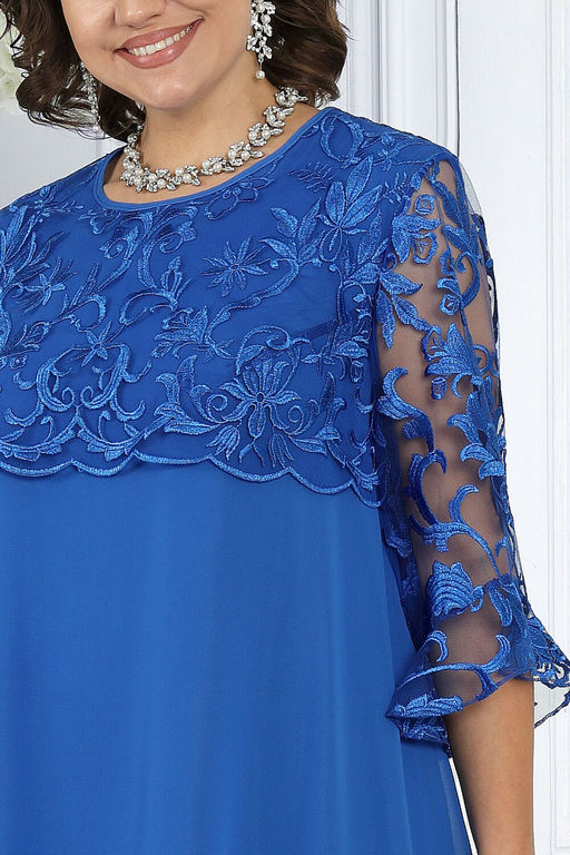 Платье Ninele 7431-Р темно-синий - Mira fashion фото 1287