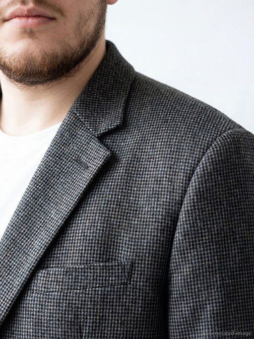 Slim Fit Erkek Blazer Ceket