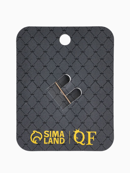 Брошь «Саксофон», музыка, жемчуг, цвет белый в золоте