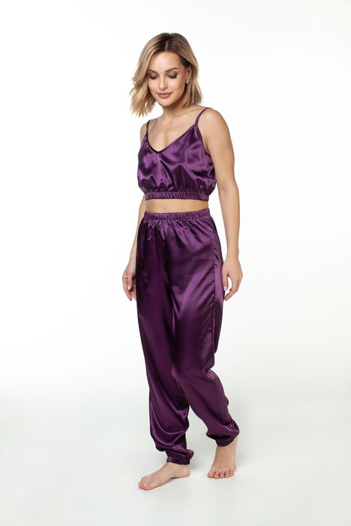 Топ женский атлас 800/05/Баклажановый - Rise фото 20