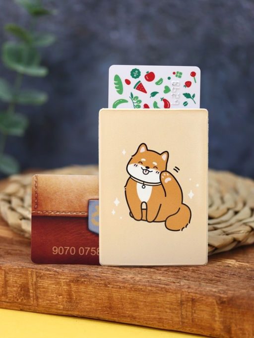 Держатель для карт Аниме Shiba inu (6,5 х 9,5 см)