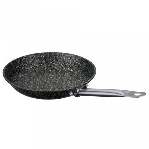 Сковорода с антипригарным покрытием "Linea ALFA" д24см, h7см, s1,8мм, дно s2мм, литой чугун, жаростойкое внешнее покрытие, "Regent" (Китай) Подходит для всех видов плит.