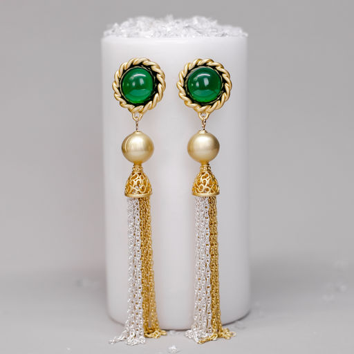 Серьги Арт. 3-3150-YW - MyGemma фото 5