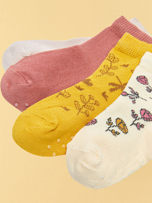 Desenli K?z Bebek Soket ?orap 5li - Waikiki фото 3