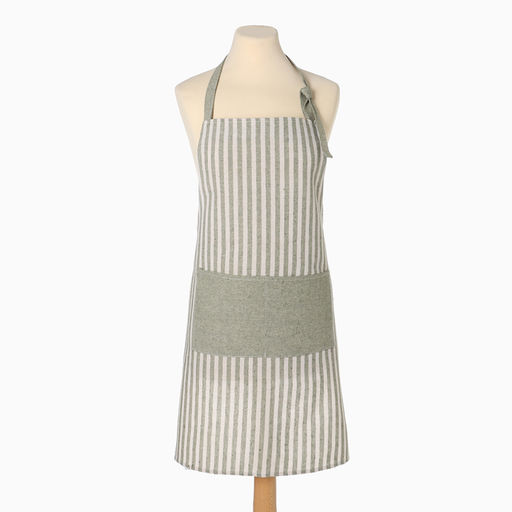 Фартук Доляна Полоса цв.зеленый 62*76 см, 50%п/э 50% хл  фото 4