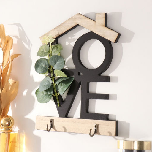 Настенные крючки декоративные Любовь. Домик, дерево, 18.3?23.8 см