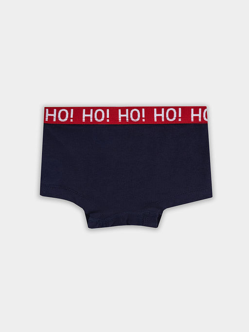 Цена за 2 штуки! Трусы боксеры для мальчиков с новогодним принтом - Mark formelle фото 3