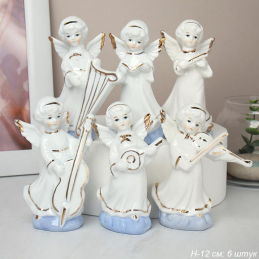 Фигурка Ангел набор 6 штук 12 см / A382 /уп 12/ - Галеонтрейд фото 17