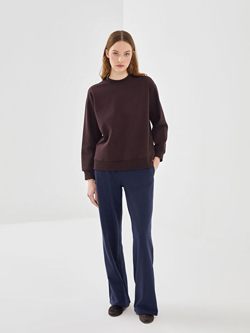 Bisiklet Yaka Kad?n Sweatshirt