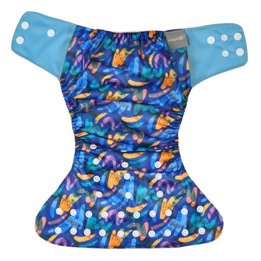 Трусики-подгузник, многоразовый, Абстракция - Крошка я фото 4