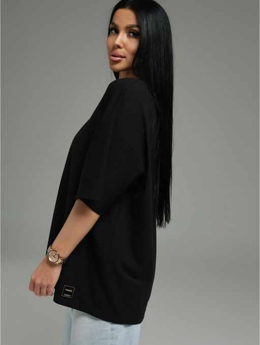 Анита-3 футболка женская (черный)