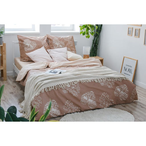 Постельное бельё Этель 2 сп Te amo (вид 3) 175 х 215 см, 200 х 220 см, 70 х 70 - 2 шт, бязь  фото 10