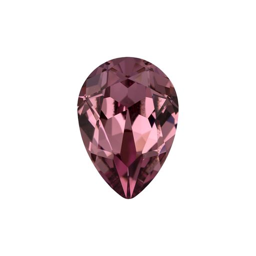 PRECIOSA 435-16-301 страз цветн. 14 х 10 мм стекло 6 шт св.сиреневый (lt.amethyst 20020)