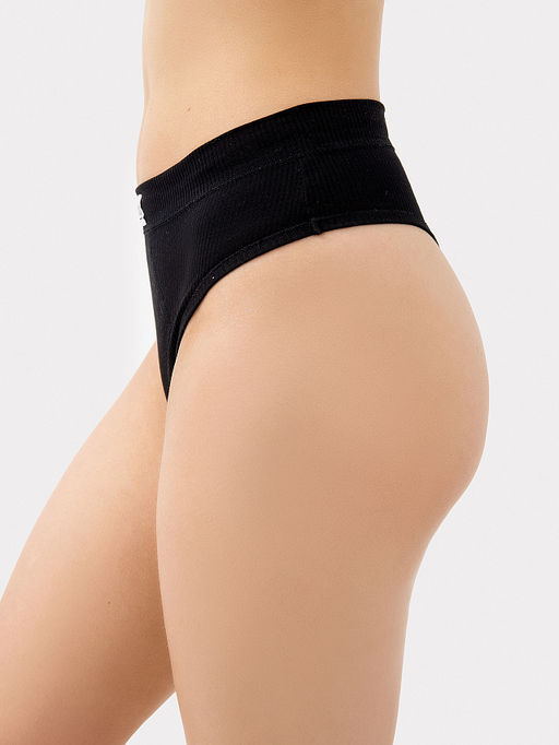 Цена за 2 штуки! Трусы женские бразилиана черные - Mark formelle фото 5