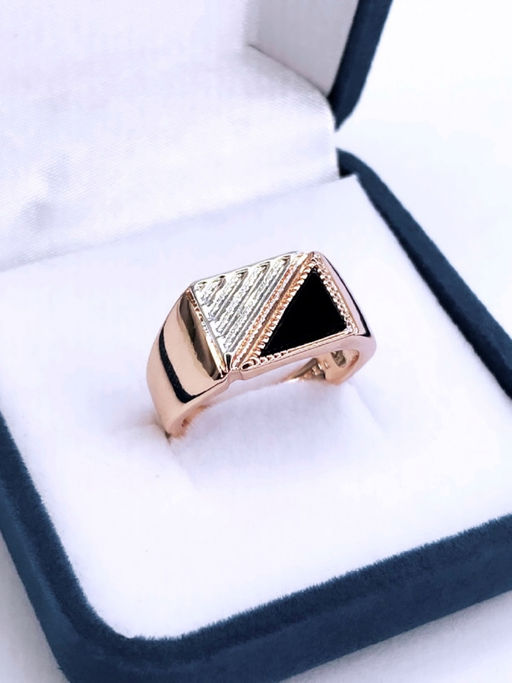 Мужское кольцо МК067 - Dubaigold фото 2