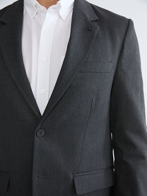 Dar Kal?p Erkek Blazer Ceket