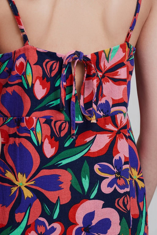 Мини-платье с цветочным орнаментом - Incity фото 5