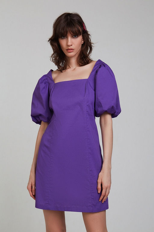 Платье-мини со шнуровкой - Incity фото 2