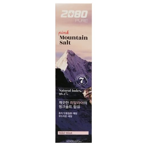 Зубная паста РОЗОВАЯ Гималайская соль 2080, Корея, 120г Акция