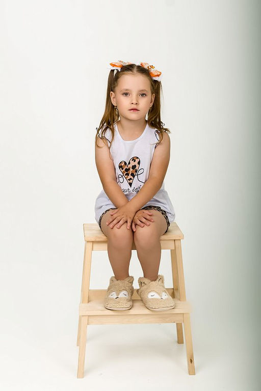 Костюм М224031Пкб коричневый/белый - Елена фото 5