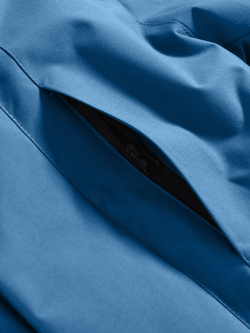 Парка зимняя подростковая для мальчика с капюшоном и мехом синего цвета 9535S - Valianly фото 18