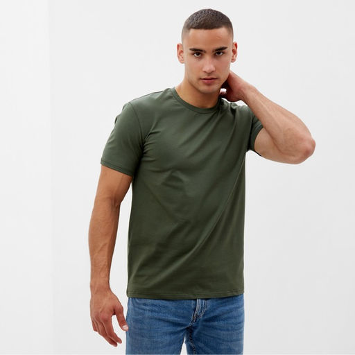 Футболка мужская MINAKU "Map" , цвет хаки, р-р 50