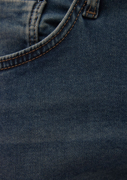 Jake Pro Sport Puslu Indigo Mavi Jean Pantolon