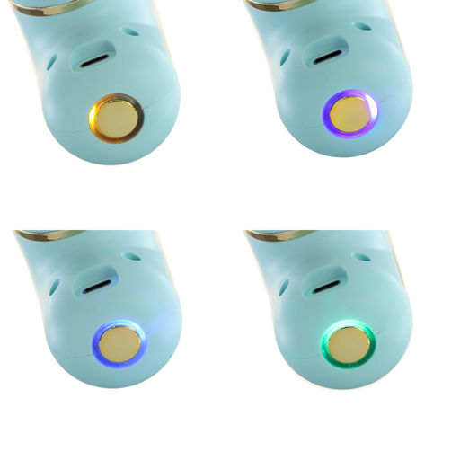 Массажёр для тела LEM-54, перкуссионный, 4 режима, 1200 мА/ч, голубой