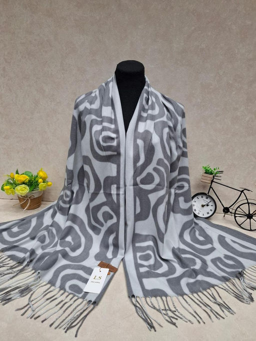 Мягкий палантин из кашемира мультицвет