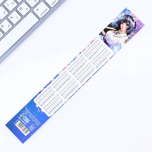 Цена за 10 шт. Линейка-закладка, картон, 25 см Мир аниме - Artfox фото 2