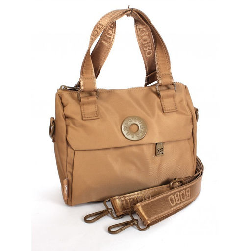 Сумка женская текстиль BoBo-5003, 1отд, плечевой ремень, терракот 264216