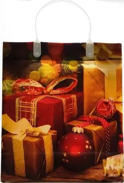 8886 пакет-сумка пластиковая "НГ" (26*23*10см) BAS-123 (S) .20