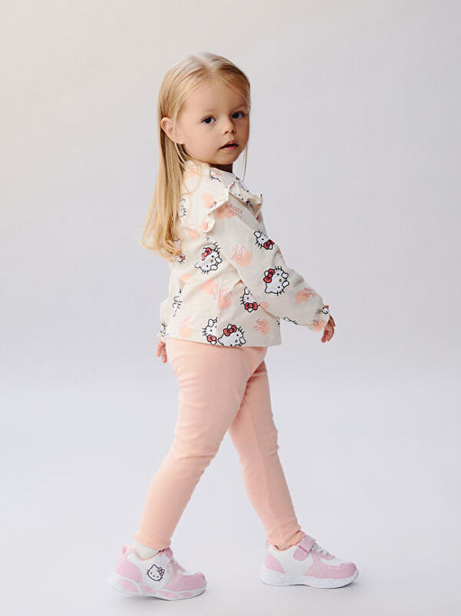 Hello Kitty Bask?l? K?z Bebek Spor Ayakkab?