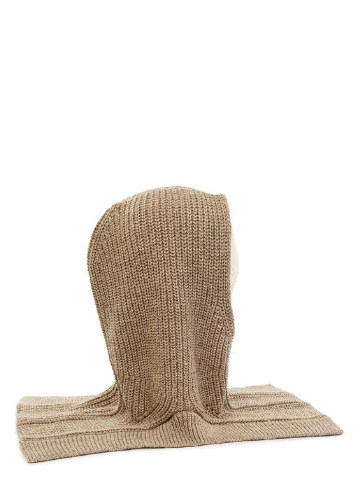 Шапка жен. шерсть+акр LB-BR55036 beige melange - Labbra фото 2