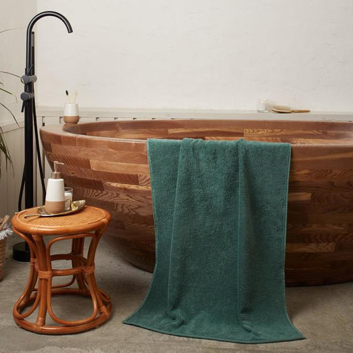 Полотенце махровое Этель Organic Eucalyptus 70х130 см, 100% хл, 420гр/м2  фото 6